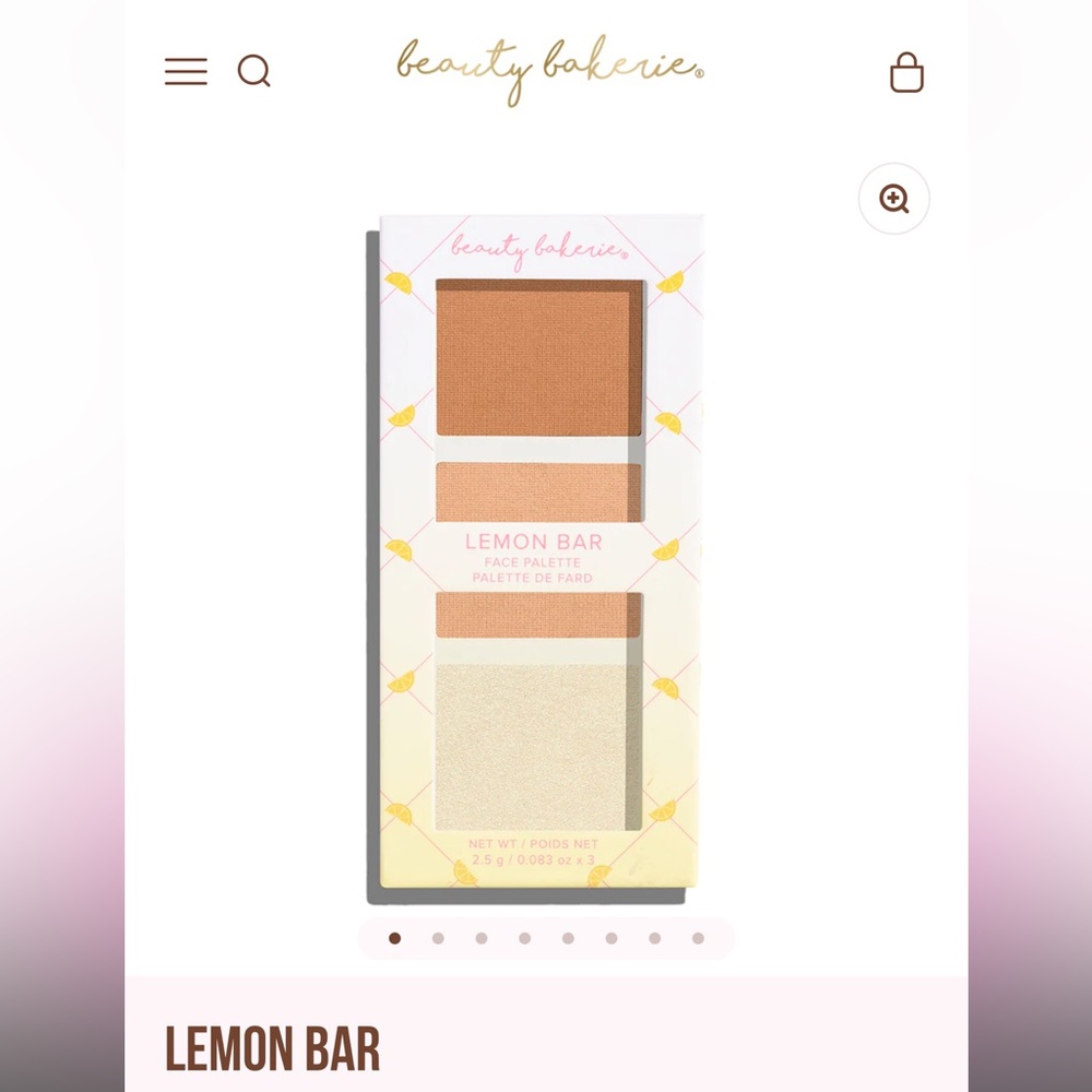 Beauty Bakerie Lemon Bar Face Palette